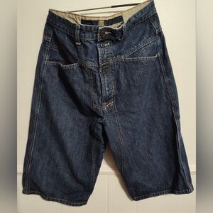 Vintage Marithe Francois Girbaud Mens 90S Baggy Denim Jean Shorts Size 32 Y2K